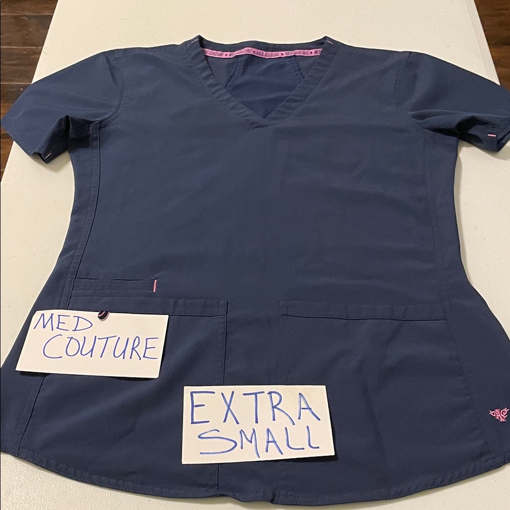 Med Couture Scrub Top Extra Small